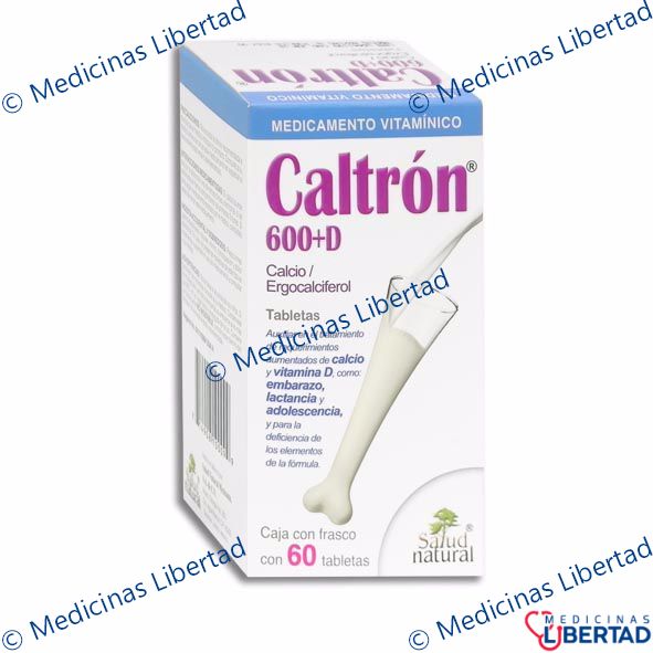 CALTRON 600+D TABLETAS C/60