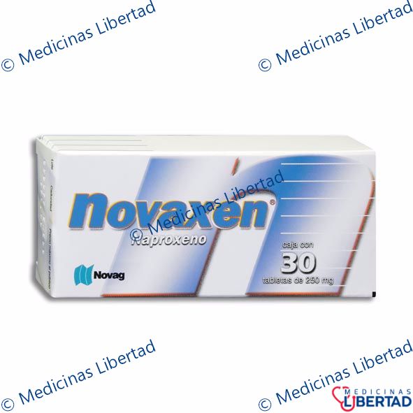 NOVAXEN TABLETAS 250  C/30