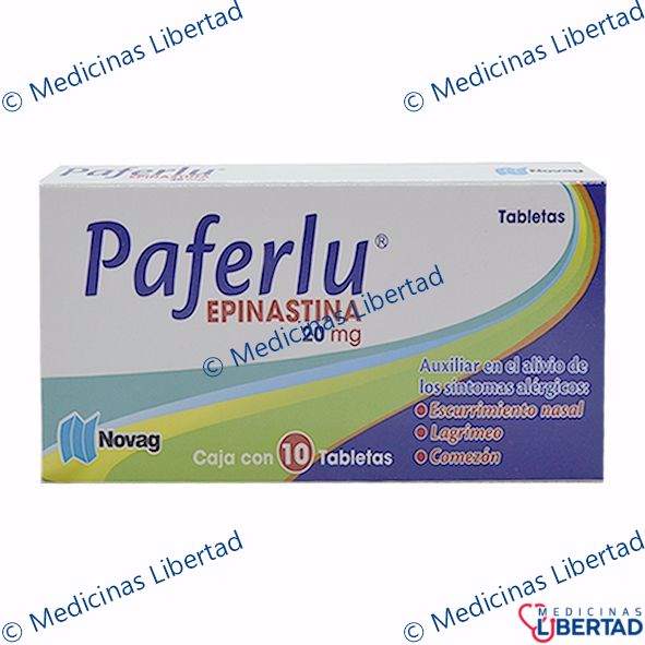 PAFERLU (EPINASTINA) 20MG TAB C/10