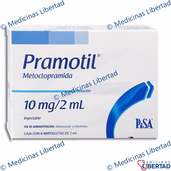 PRAMOTIL INYECTABLE  C/6