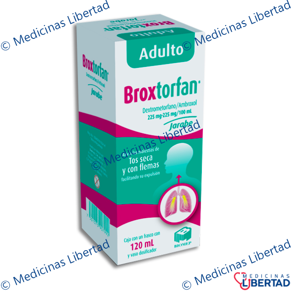 BROXTORFAN 120ML JARABE ADULTO