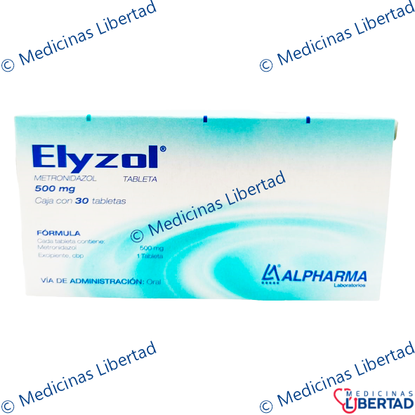 ELYZOL 500 Tabletas c/30