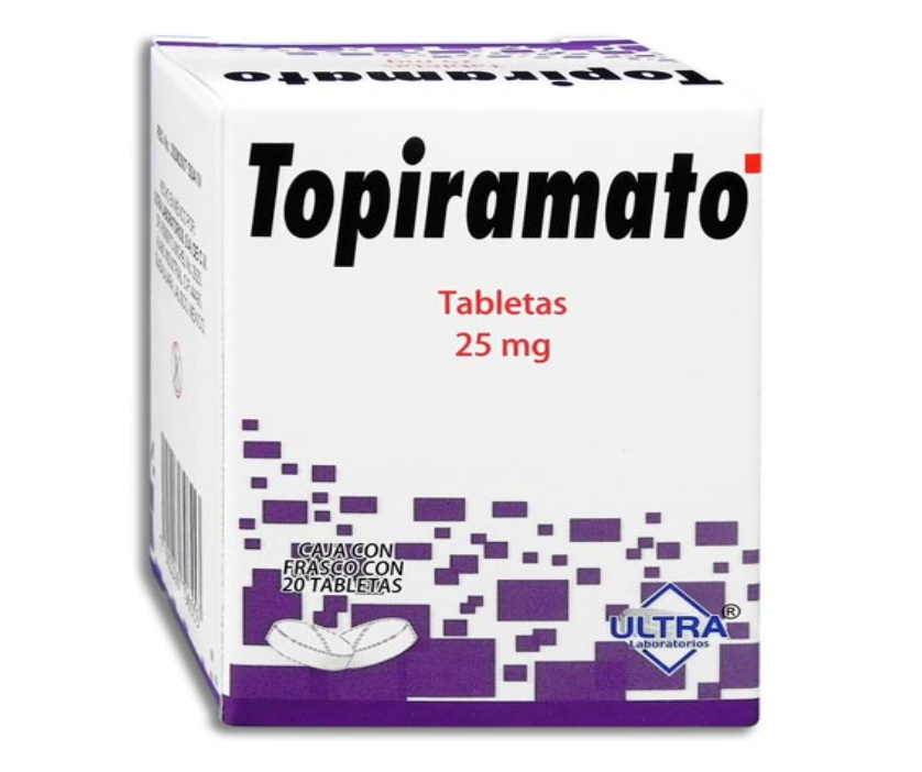 TOPIRAMATO 25MG ULTRA Tabletas c/20