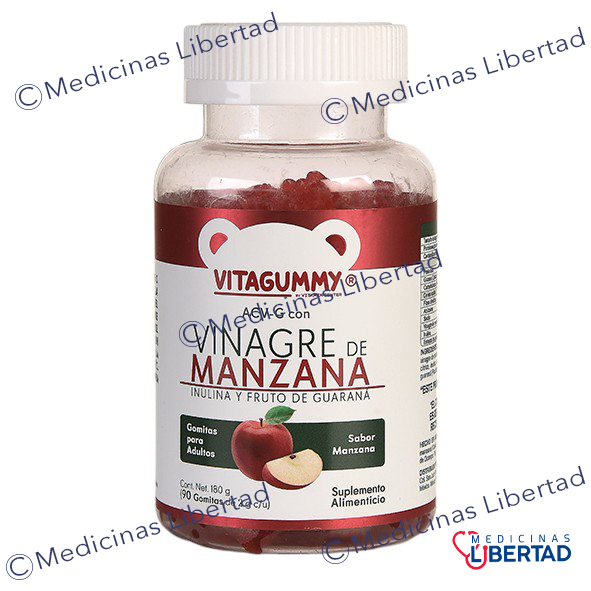 GOMITAS VINAGRE DE MANZANA C/90 VITAGUMMY