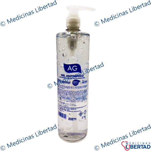 GEL ANTIBACTERIAL AG 1000ML