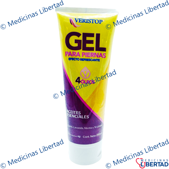 VERISTOP GEL 4 OLEOS TUBO C/250 GRS