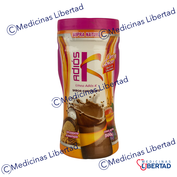 SUPRA ADIOS K SHAKE CHOCOLATE 500 GR 