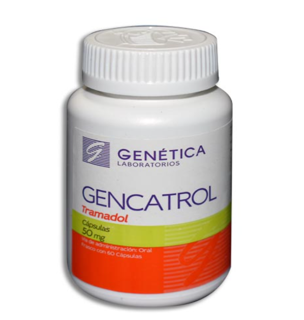 GENCATROL 50 MG CAPSULAS C/60