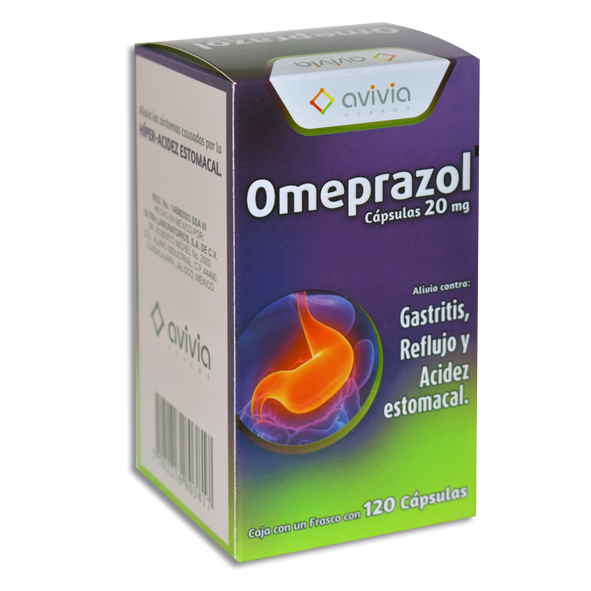 OMEPRAZOL AVIVIA   CAPSULAS C/120