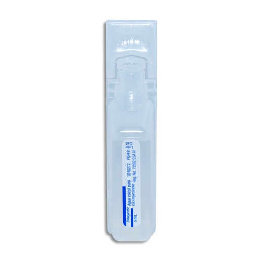 [7501125111099]  AGUA INYECTABLE 5ML FLEXOVAL Solución 5 ml