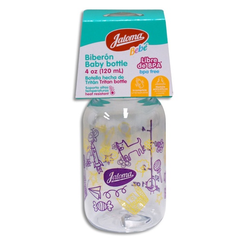 [759684151057] BIBERON CRISTALINO 4OZ Pieza 1 Pieza